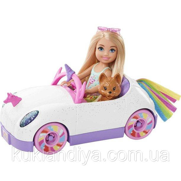 Barbie Челсі на машині-єдинорога, фото 1