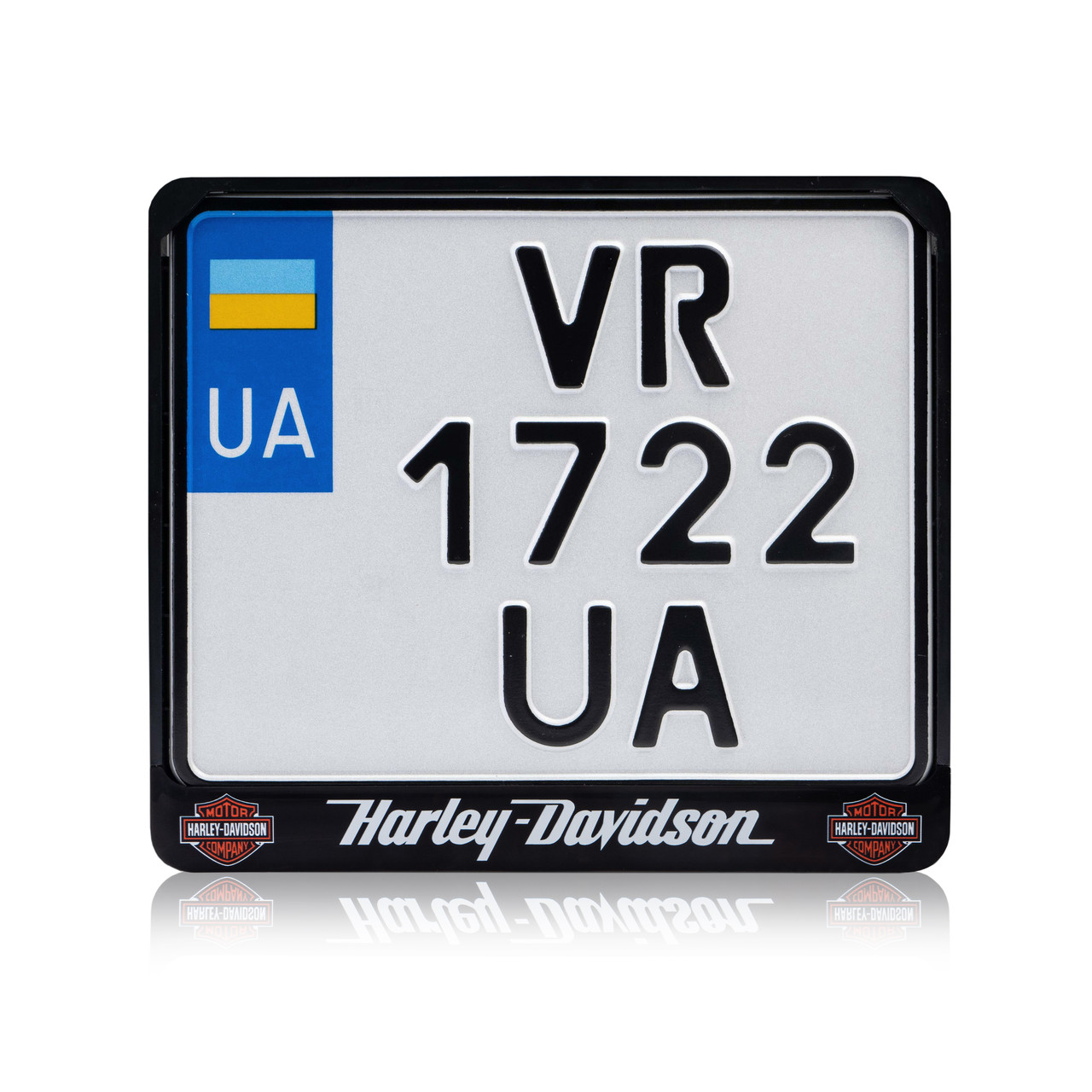 Рамка для монтономіра з написом Harley-Davidson пластик
