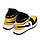 Чоловічі шкіряні кросівки Nike Air Max Yellow, фото 4