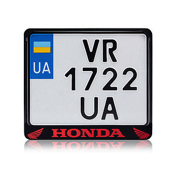 Рамка для монтономіра з написом Honda пластик