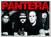 Pantera американская метал-группа плакат