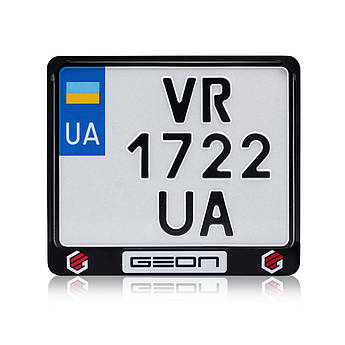 Рамка для монтономіра з написом GEON пластик