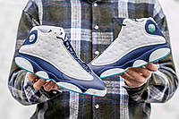 Мужские баскетбольные кроссовки Jordan 13 Retro White/Blue