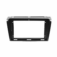 Переходная рамка Lesko 9" Black для автомобиля Mazda 3, Axela 2004-2009 MA 036N