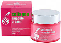 Крем для лица Zenzia Collagen Ampoule Cream с коллагеном 70 мл