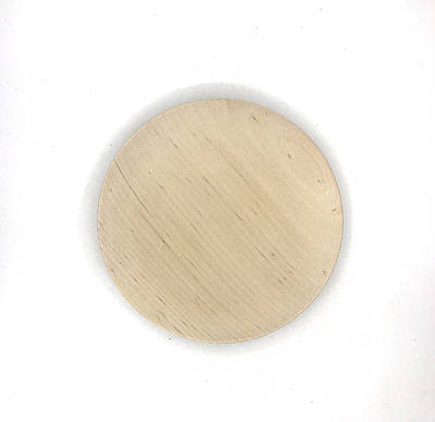 Тарілка, заготовина дерев'яна 15см