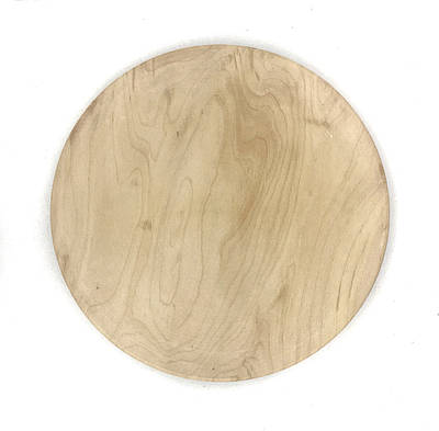 Тарілка, заготовина дерев'яна 25см ,з дефектом