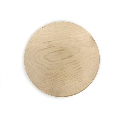 Тарілка, заготовина дерев'яна 20см ,з дефектом