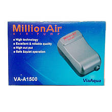 Одноканальний компресор для акваріума ViaAqua VA-1500, Atman AT-А1500