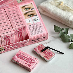 Мило фіксатор для брів Kiss Beauty Троянда