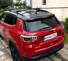 Багажник на JEEP Compass 2017 - поперечки на інтегрований рейлінг Джип Компас Кенгуру