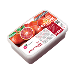 Пюре Апельсин Червоний, заморожене, YaGurman, 1 кг