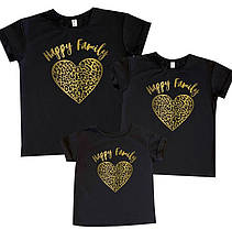 Комплект 2 дор.+1 дит. футболки Happy Family