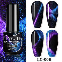 Гель-лак Lily'Cute Cat Magnetic Nail Gel 008