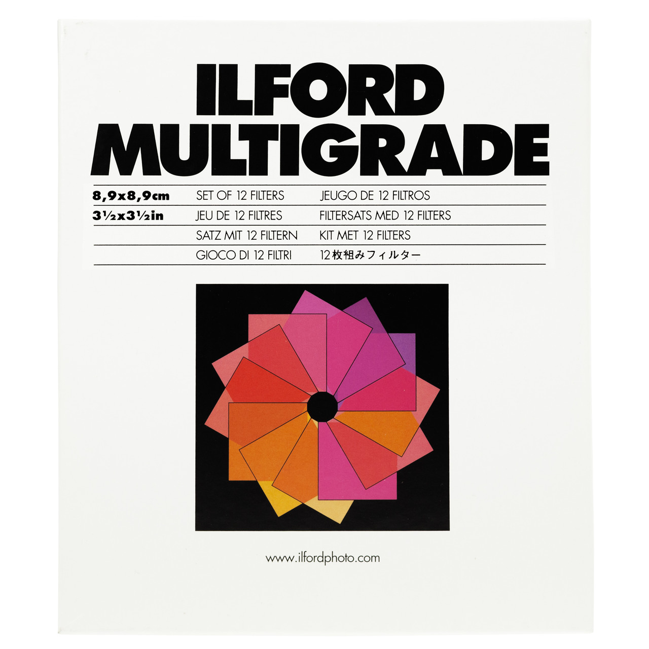 Фільтри ILFORD Multigrade Filter для мультиконтрастной фотодруку.