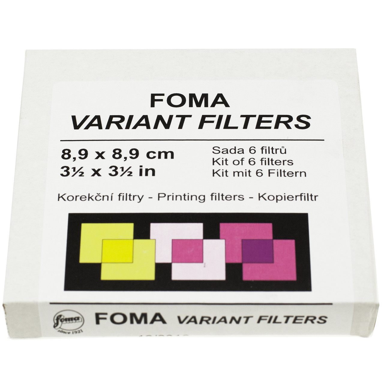 Фільтри FOMA VARIANT для мультиконтрастной фотодруку.