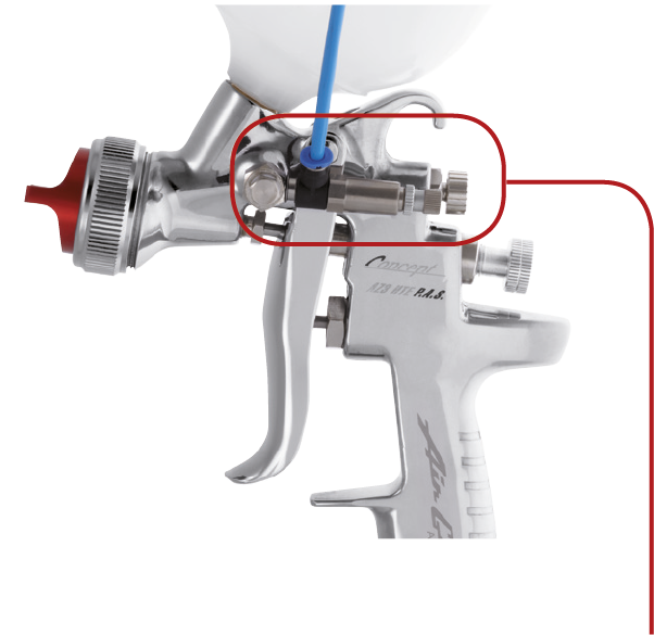 Краскопульт для нанесення густих та в'язких матеріалів Anest Iwata Air