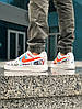 Кросівки Nike Air Force 1 Vlone Pauly Graffiti Harlem White, фото 3