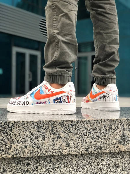 Nike air force one graffiti online