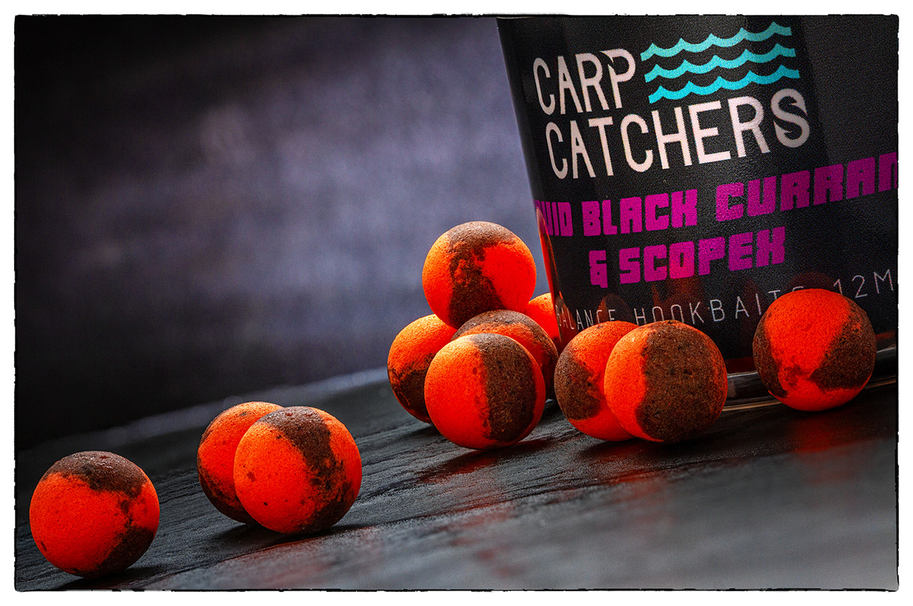 Бойли Carp Catchers Balance Squid Black Currant&Scopex 12 мм
