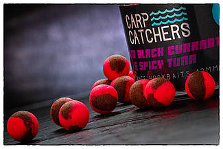 Бойли Carp Catchers Balance Squid Black Currant&Spicy Tuna 12 мм