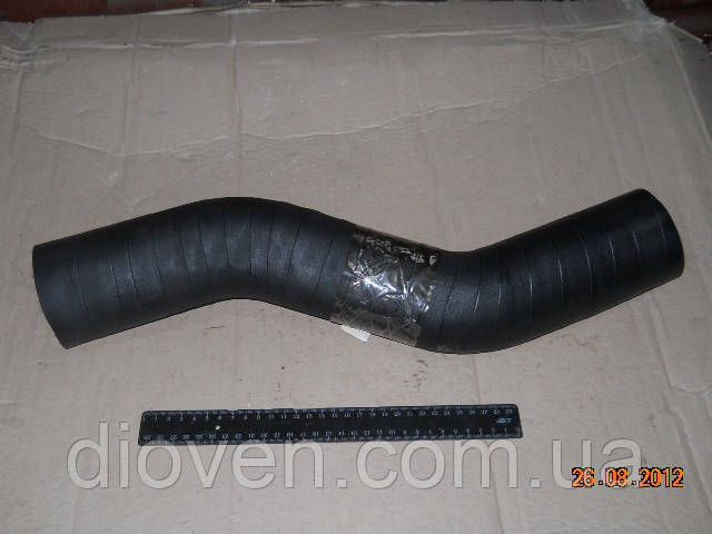 Патрубок радиатора МАЗ (70х80-475 S-образный) нижний резина 2-х шар ...
