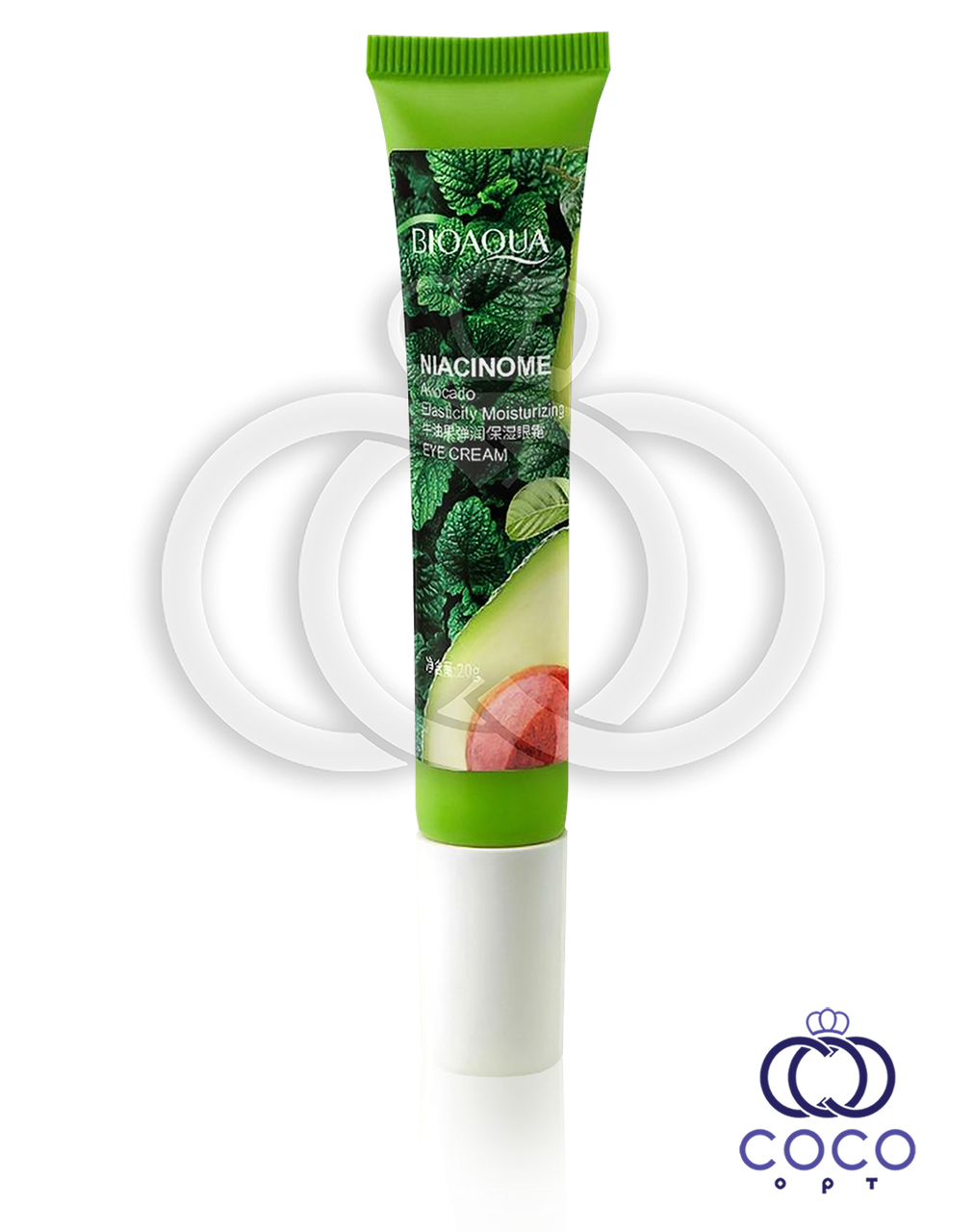 Крем під очі Bioaqua Niacinome Avocado Eye Cream з екстрактом авокадо 20 г