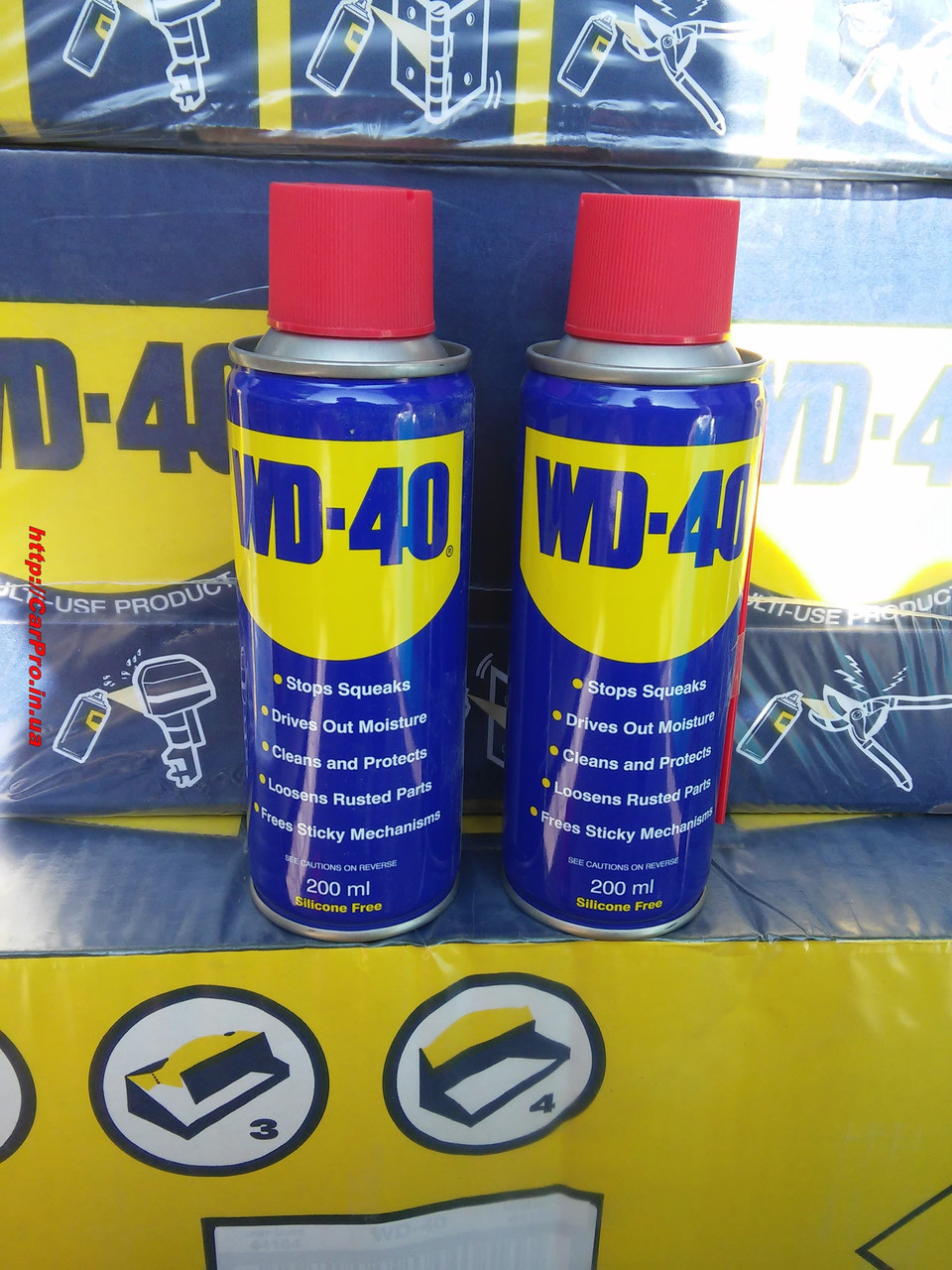 Смазка универсальная в аэрозоле WD-40 200мл. - фото 4 - id-p251914294