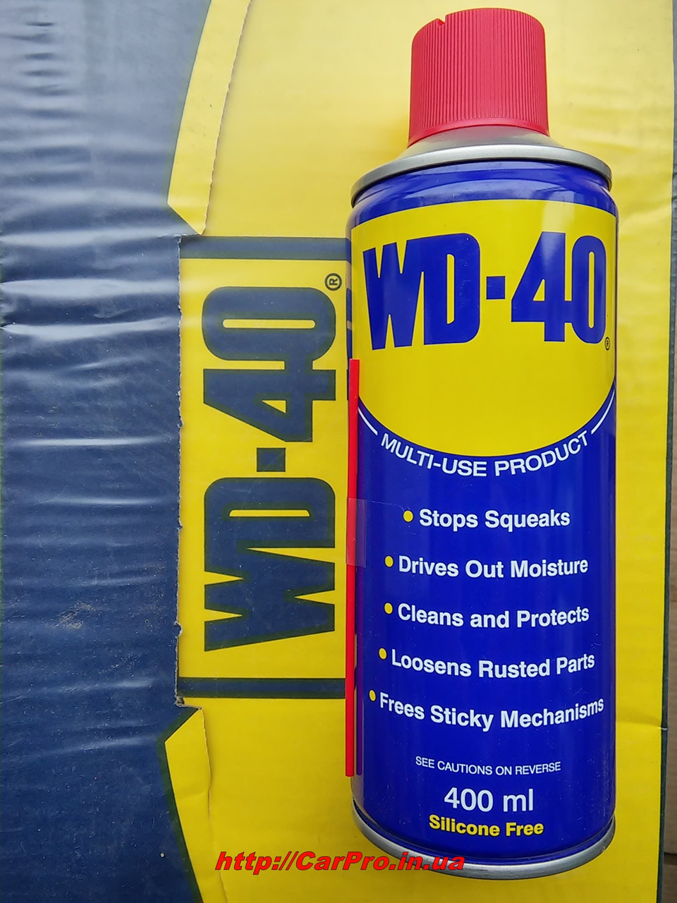 Смазка универсальная в аэрозоле WD-40 400мл. - фото 4 - id-p251923406