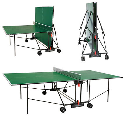Тенісний стіл для закритих приміщень Garlando Progress Indoor C-162I 16 mm (Green), фото 1