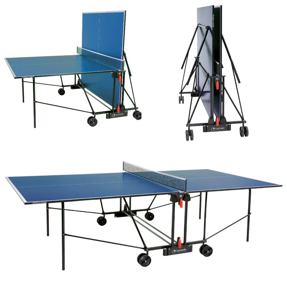Тенісний стіл для закритих приміщень Garlando Progress Indoor C-163I 16 mm (Blue)