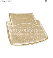 Килимок в багажник BMW 3 E90 2005-2012 седан - тип: модельний, колір бежевий