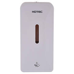 Диспенсер для антисептика HOTEC 13.503 ABS White 000020521 на 1000мл сенсорний пластиковий білий