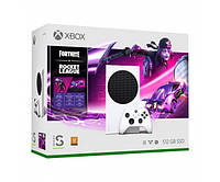 Стаціонарна ігрова приставка Microsoft Xbox Series S 512 GB + Fortnite + Rocket League Bundle (RRS-00034)