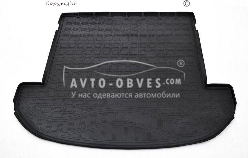 Килимок в багажник Hyundai Santa Fe 2017-... 7 місць довгий - тип: модельний
