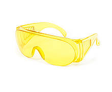 Професійні захисні окуляри жовті OZON з полікарбонату з монолінзой