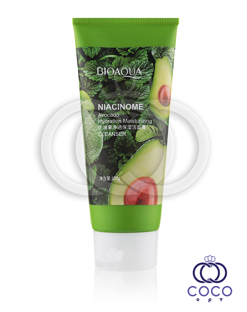 Пінка для вмивання Bioaqua Niacinome Avocado Cleanser 100 г, фото 1