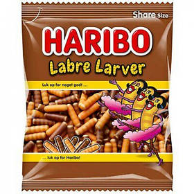 Лакричні цукерки Haribo Labre Larver 325g