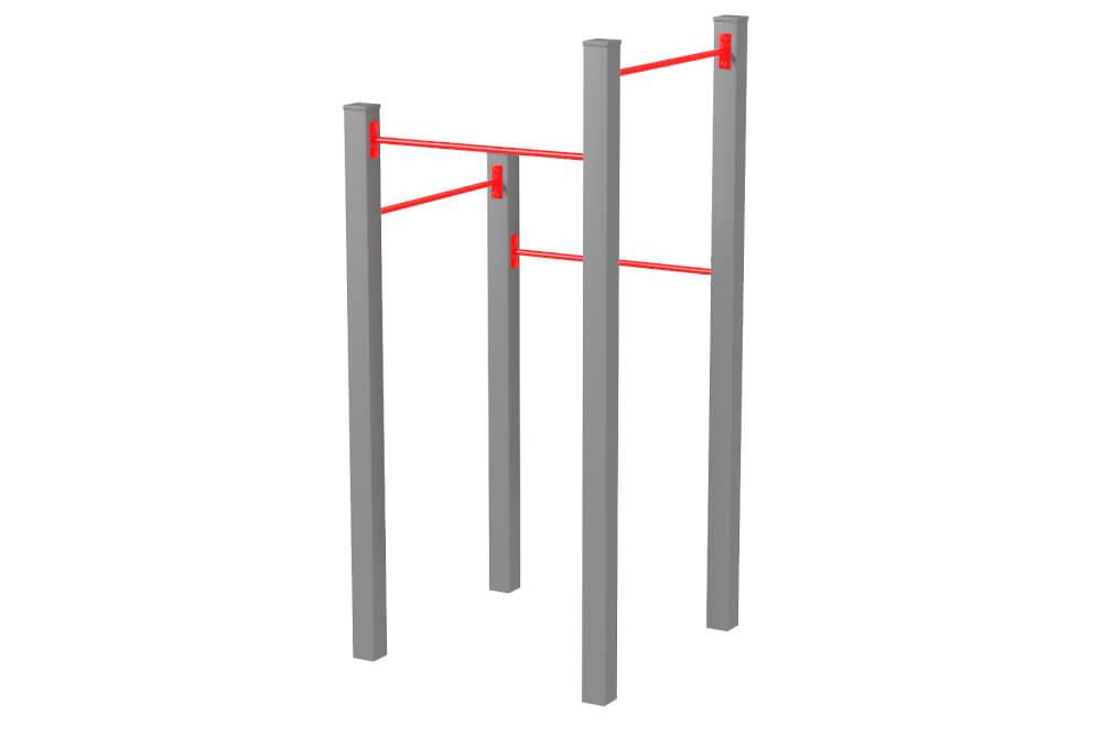 Турнік вуличний комплект (Kidigo ТМ)