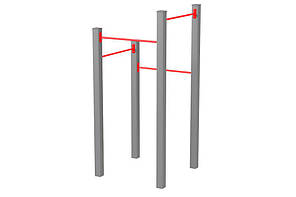 Турнік вуличний комплект (Kidigo ТМ)