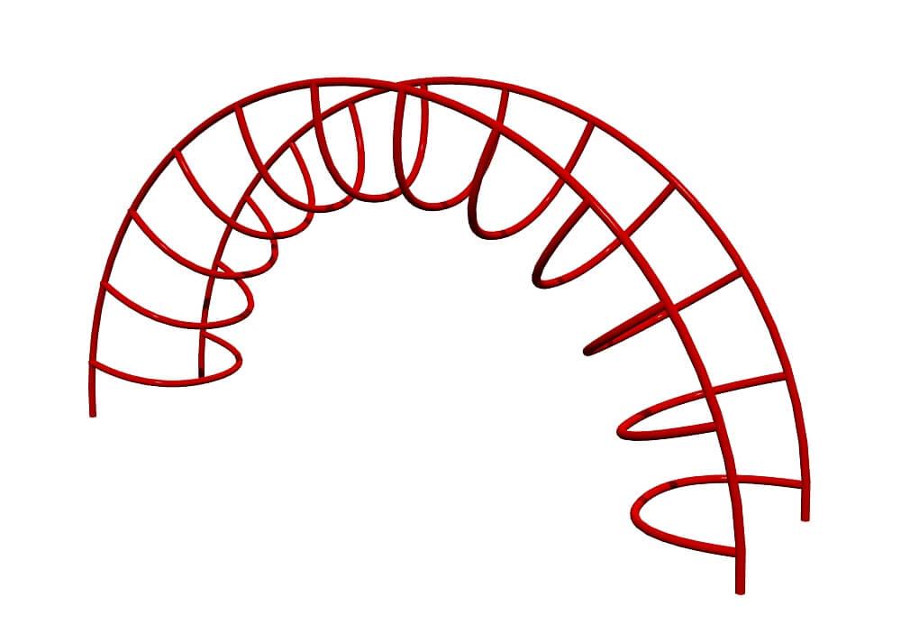 Металева драбинка Ліана Дуга (Kidigo ТМ)