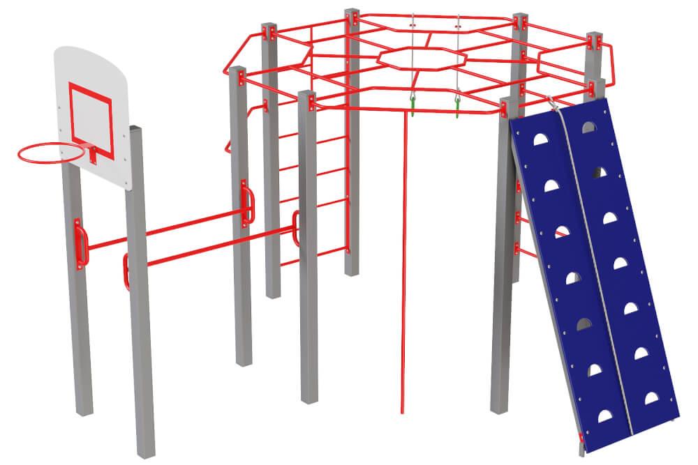 Вуличний спортивний комплекс Підготовка мачо (Kidigo ТМ)