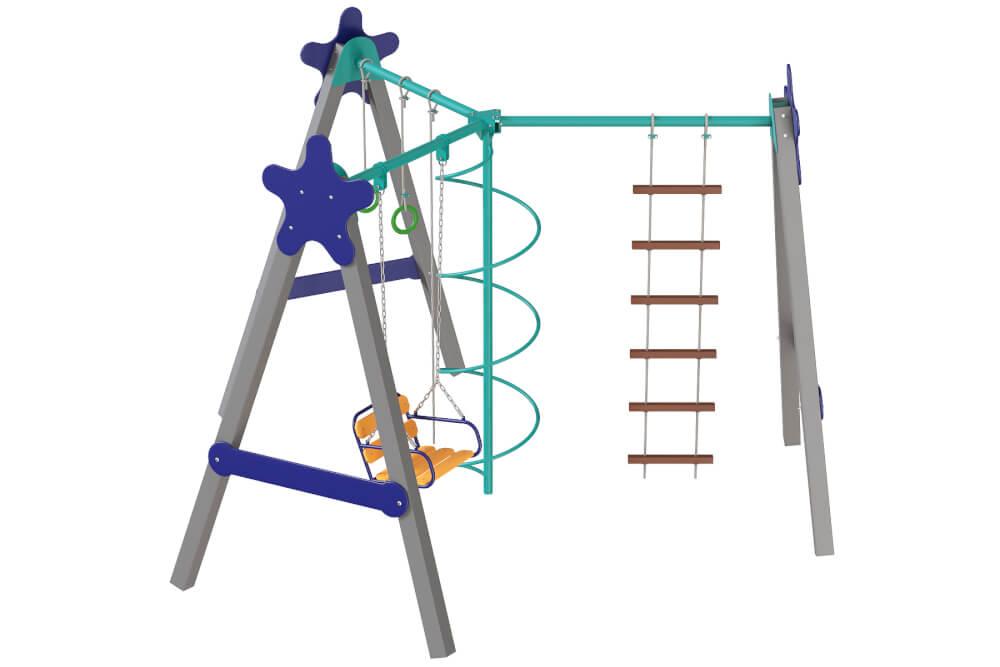 Дитячий ігровий комплекс Троя (Kidigo ТМ)