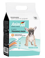 Пелюшки AnimAll Puppy Training Pads для собак та цуценят, 60х45 см, 10 штук
