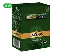 Растворимый кофе в стиках Jacobs Monarch натуральный Якобс Монарх 1,8г х 26шт.