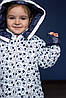 Весняна куртка дитяча для дівчинки подовжена зростання 98-116, фото 7