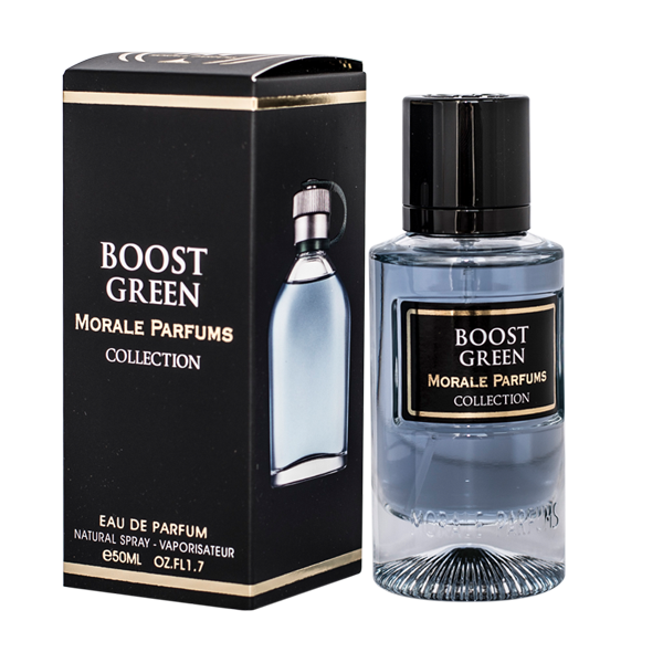 Boost green 50 мл парфумована вода Morale Parfums чоловічий аромат (3569488792632)