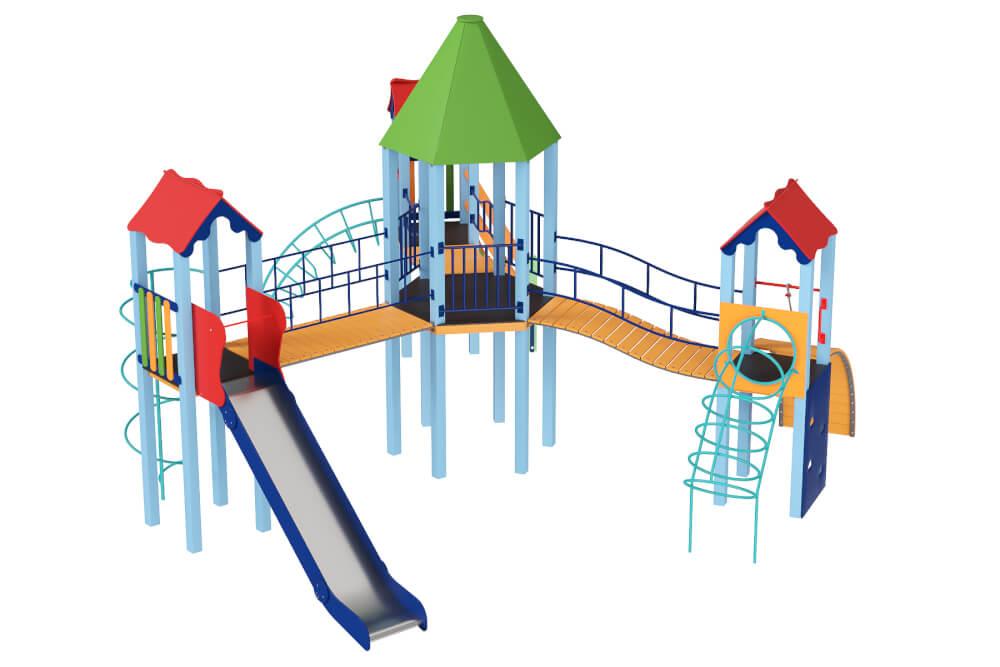 Дитячий ігровий комплекс Шестигранник (Kidigo ТМ)