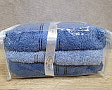 Рушник махровий 70х140 Gulcan Туреччина упаковка 3 шт., фото 2