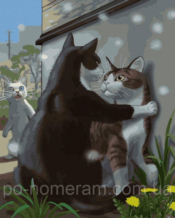Картина за номерами Котяче життя (BRM42995) 40 х 50 см